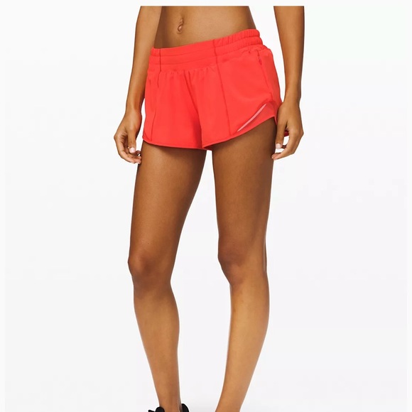 Lululemon Hotty Hot Short 2.5” * Thermal Red - Picture 5 of 6
